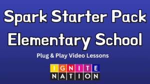 Spark Starter Pack Elementary School: Plug & Play Video Lessons